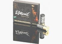 ROTTWEIL cartucce WAIDMANNSHEIL Pappe cal.12 gr.36 pb.4 cartone & borra feltro