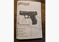 Walther P99 Gas Signal pstole cal 9mm P.A.K Nur Abholung!! RESERVIERT!