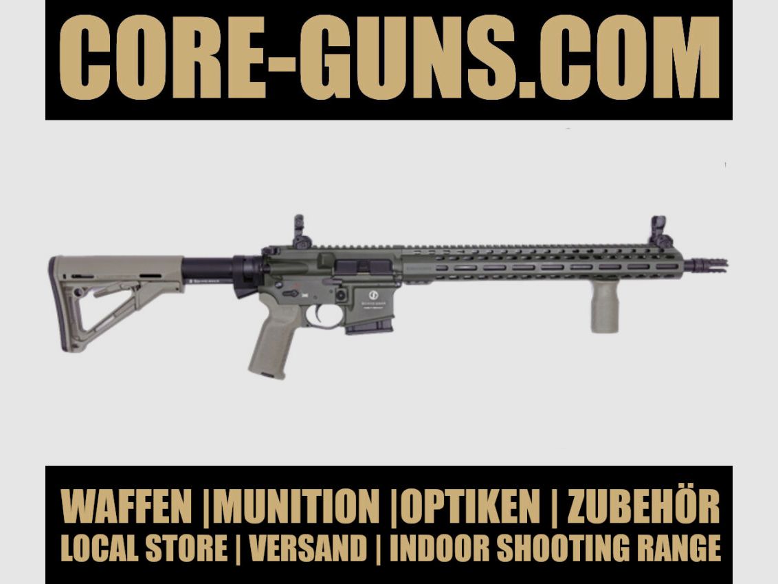 Modelo especial: Schmeisser M5FL en OD Green con accesorios Magpul FDE directamente de fábrica. Hacer mejor lo mejor. Hecho en Alemania