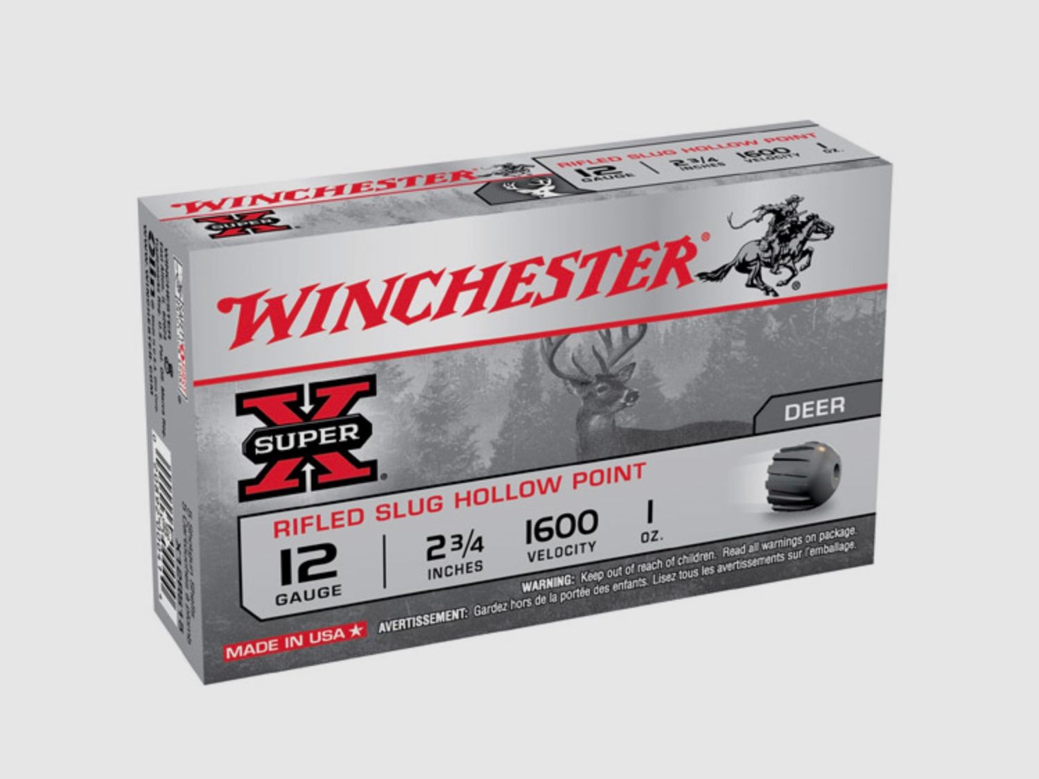 WINCHESTER 40564000 Super-X Slug 12/70 28g