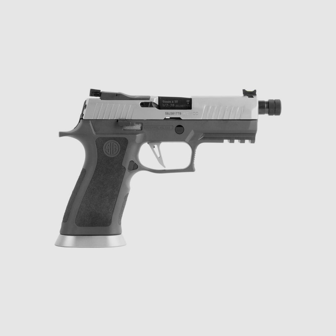 Sig Sauer 9mm Luger - Selbstladepistole P320 XCarry Legion Silver Shadow