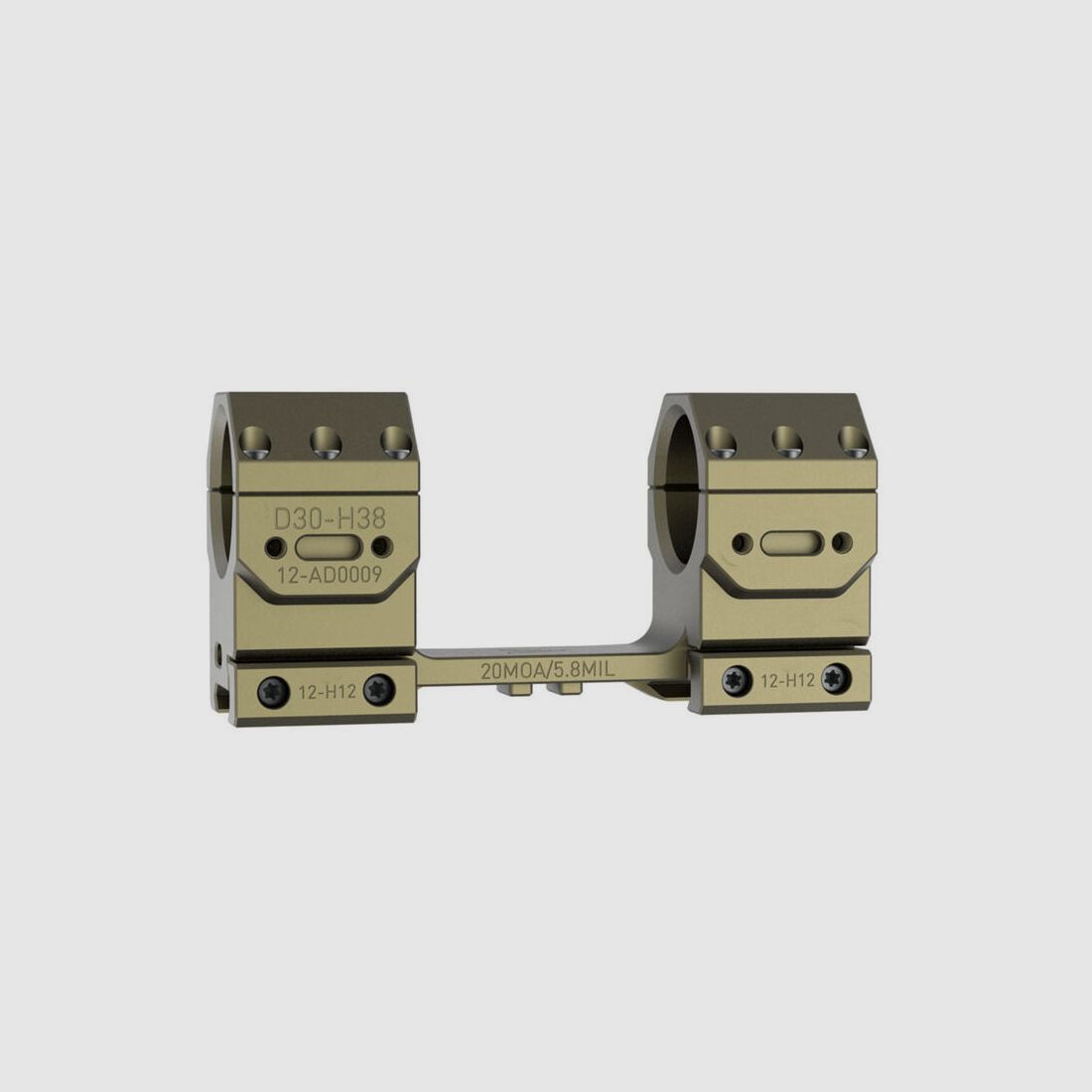 Audere Adversus Montage 20 MOA 30mm