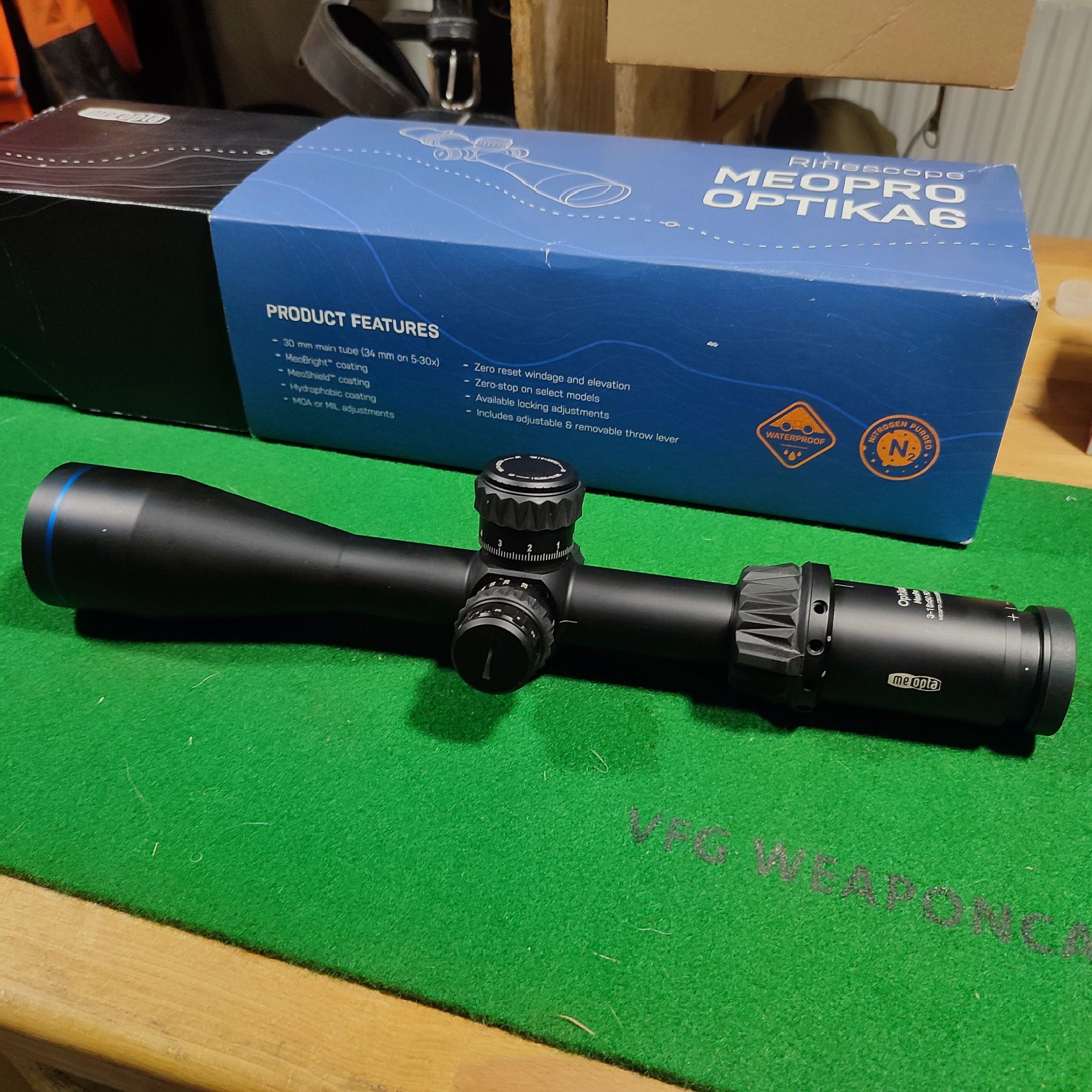 Meopta Optika6 3-18x50 MRAD1 FFP Leuchtabsehen  Longrange