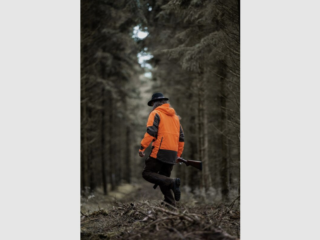 Northern Hunting Herren Drückjagdjacke Thor Gunnar Grün-Orange