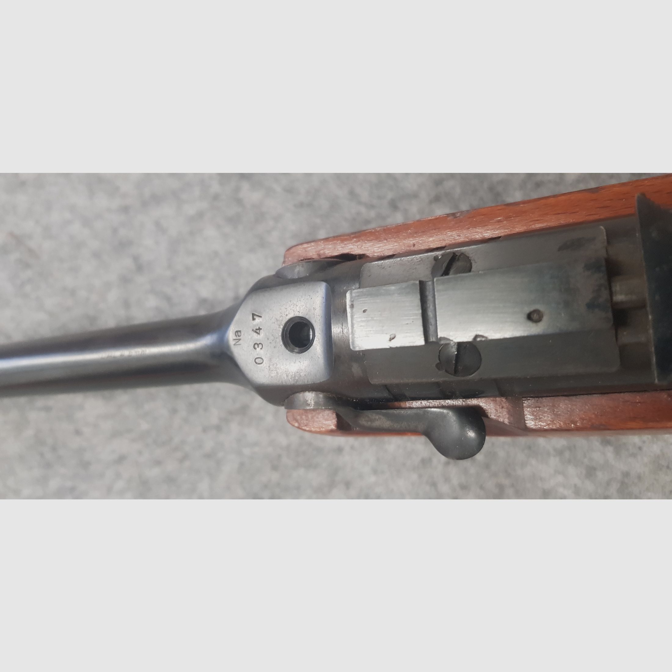 Seltenes aus Suhl  Oberhebelspanner  Luftgewehr Haenel Mod. IV/M im guten Zustand Oberhebel 4M
