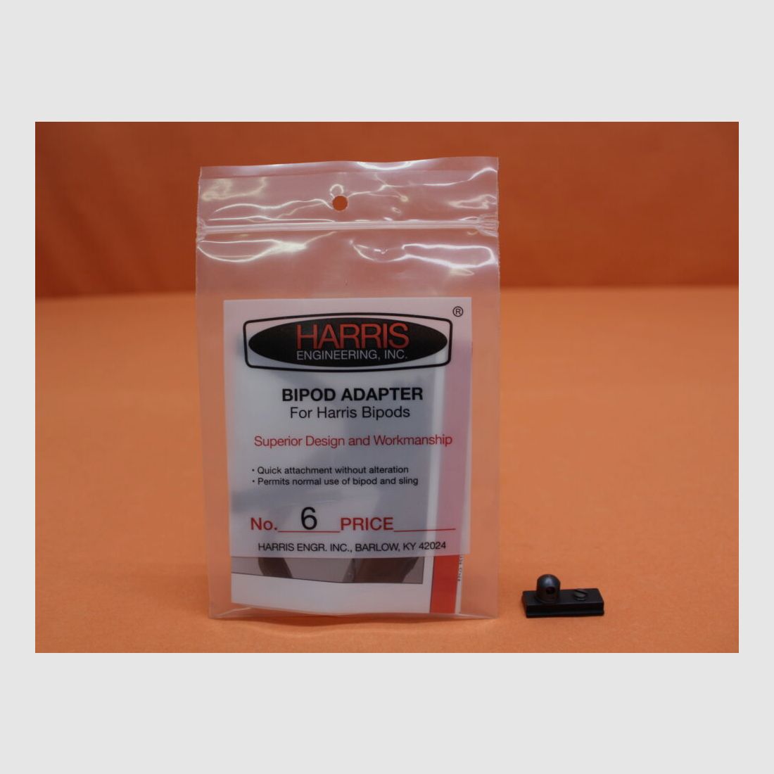 Harris @Harris Adapter No.6: Riemenöse 9mm f. UIT-Schiene