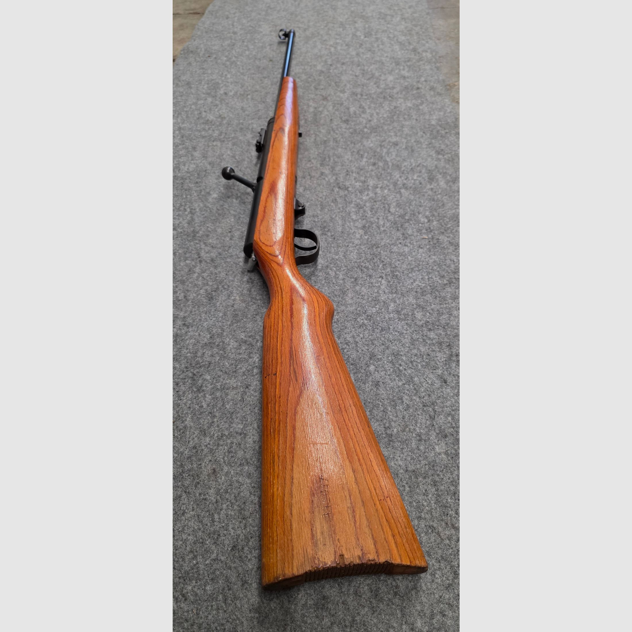 Haenel Mod. 49a Q1 quality with laminated wood stock from 1962 in very nice condition repeater no 310