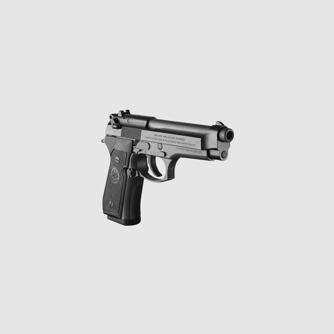 Beretta Pistole 92FS Grau – 9 mm Para, Bild 4 von 4