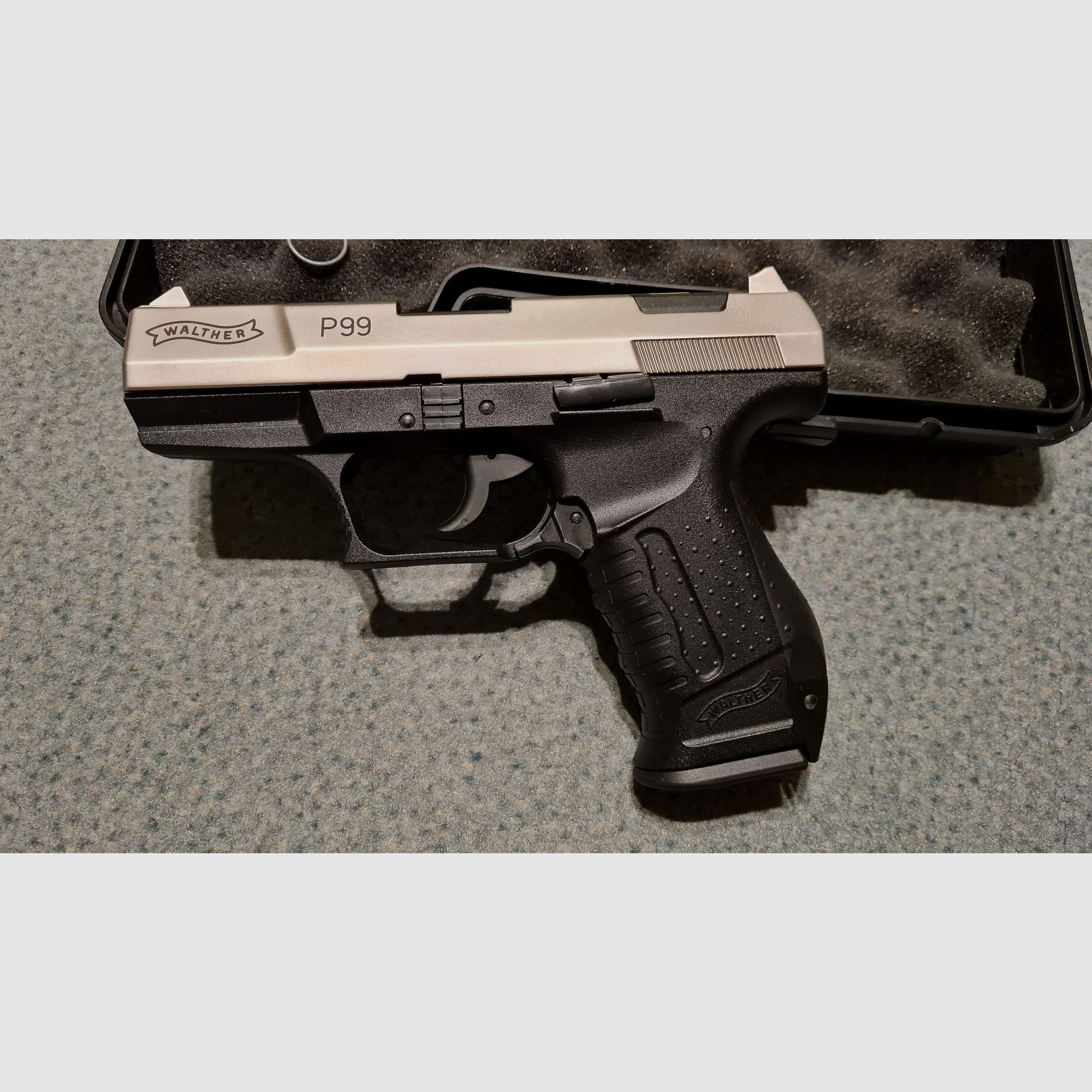 P99 Nickel, 9mm PAK