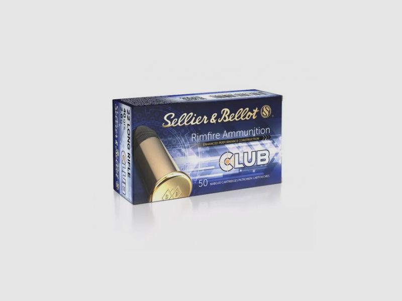 Munition S&B 22 LR CLUB 2,6 g, Bild 1 von 2