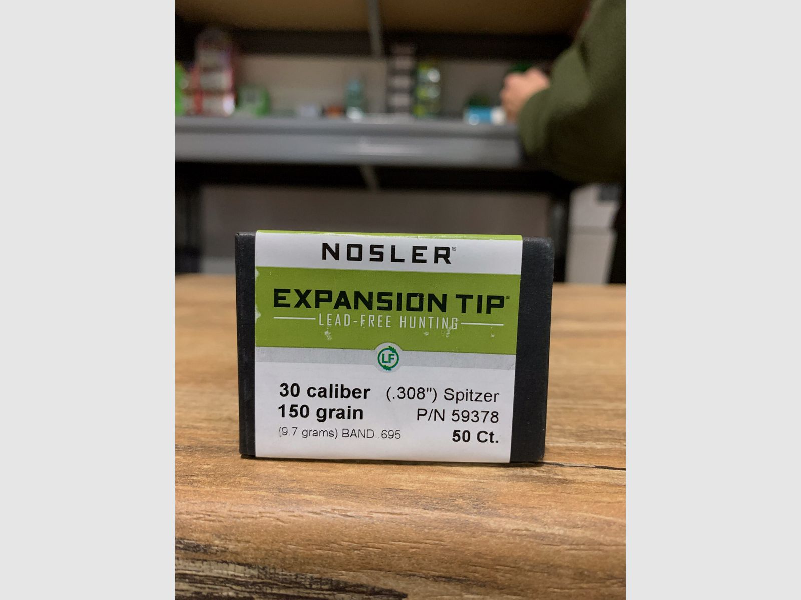 NOSLER EXPANSION TIP 30CAL 150GR