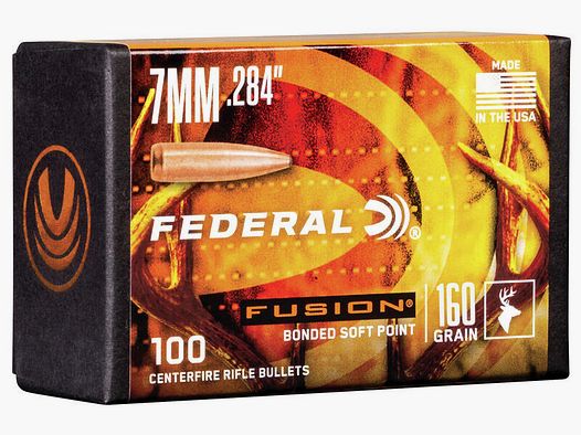 Geschosse FEDERAL Fusion – .284″ – 160 grains