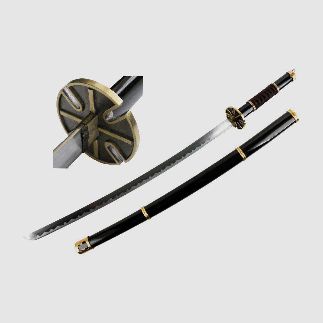One Piece Sandai Kitetsu Katana Lorenor Zoro