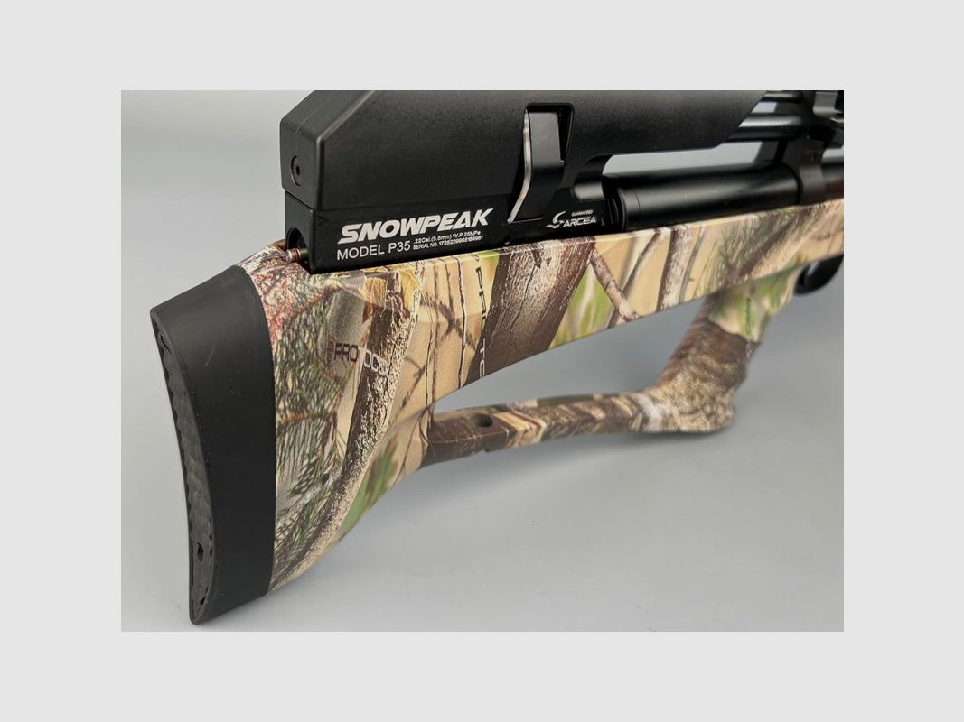 PCP-Büchse Arcea-Snowpeak P35 CAMO Kal. 5,5, Bild 3 von 5