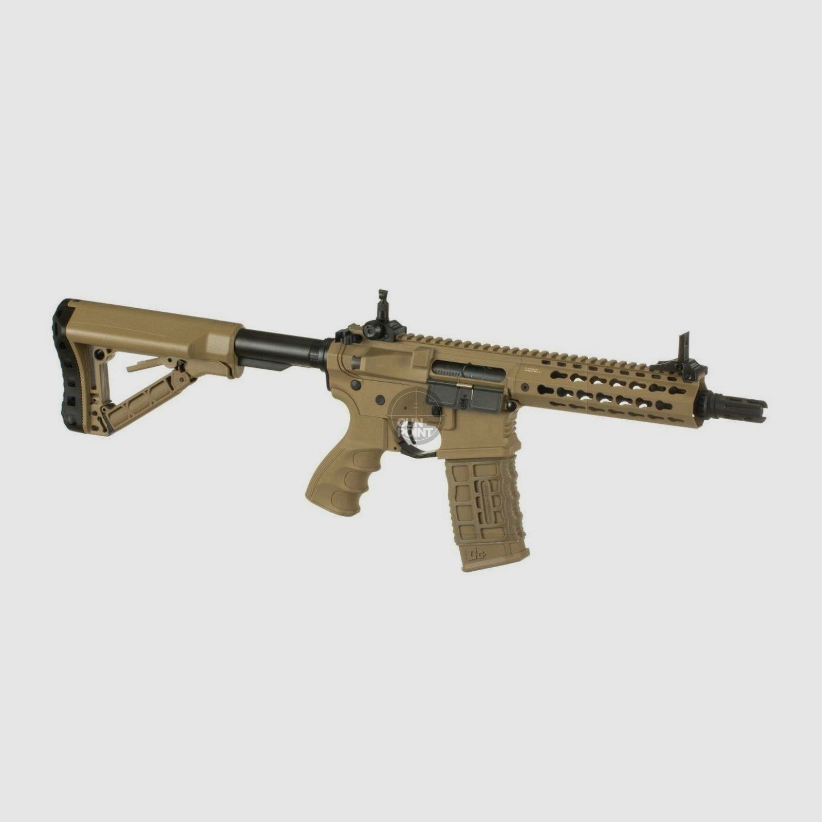 Softair - Geweer - G&G CM16 E.T.U. SRS S-AEG-Woestijn - vanaf 18, boven 0,5 Joule