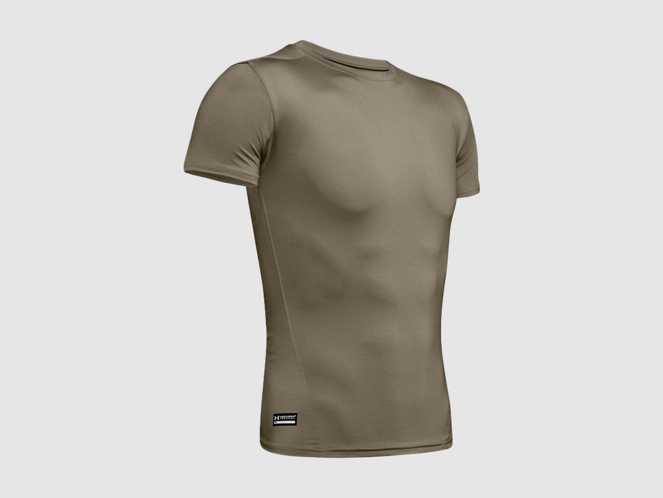 Camiseta de compresión táctica HeatGear de Under Armour color beige federal L