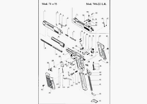 Seguro de repuesto para Beretta 71