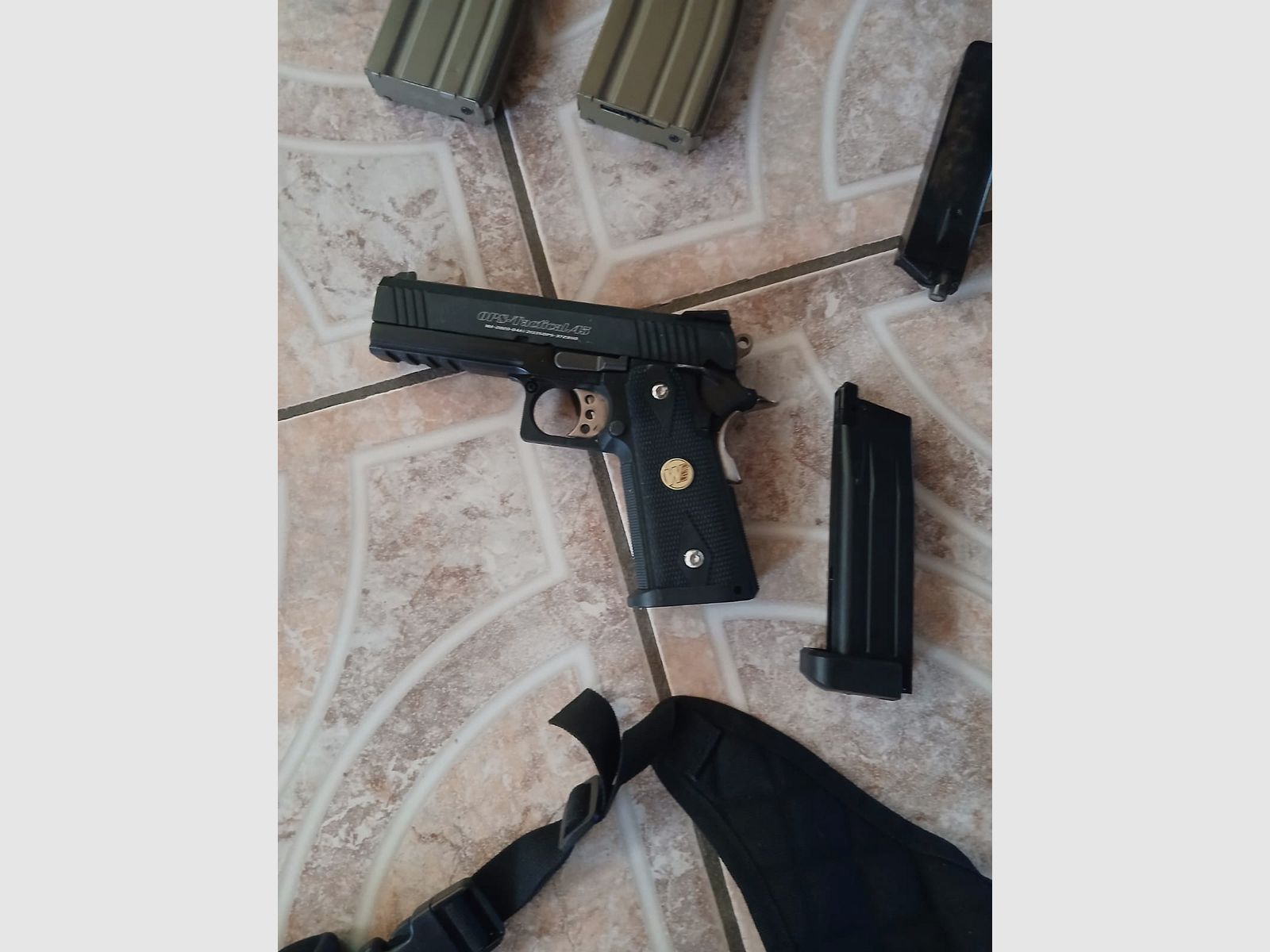 Airsoft SCAR-H (Électrique), GBBR Pistolet et Accessoires