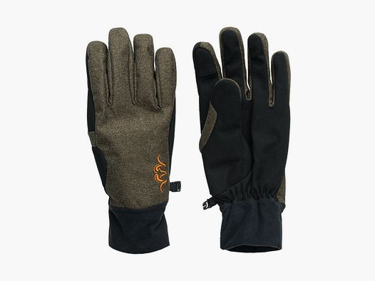 Blaser Vintage Handschuhe olive mèlange/schwarz