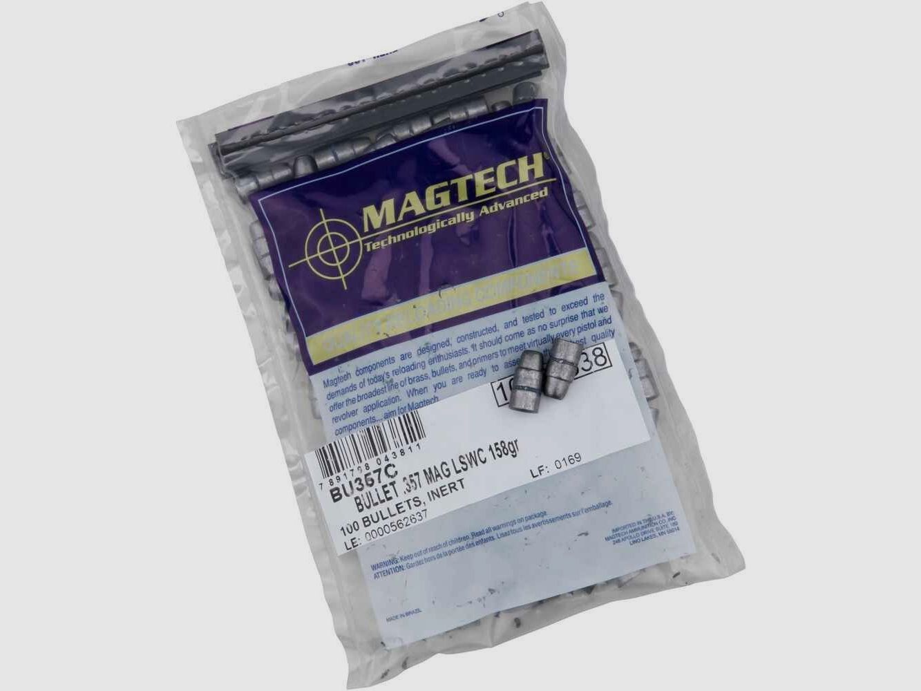 .357 Geschosse Magtech 158gr SWC VE100