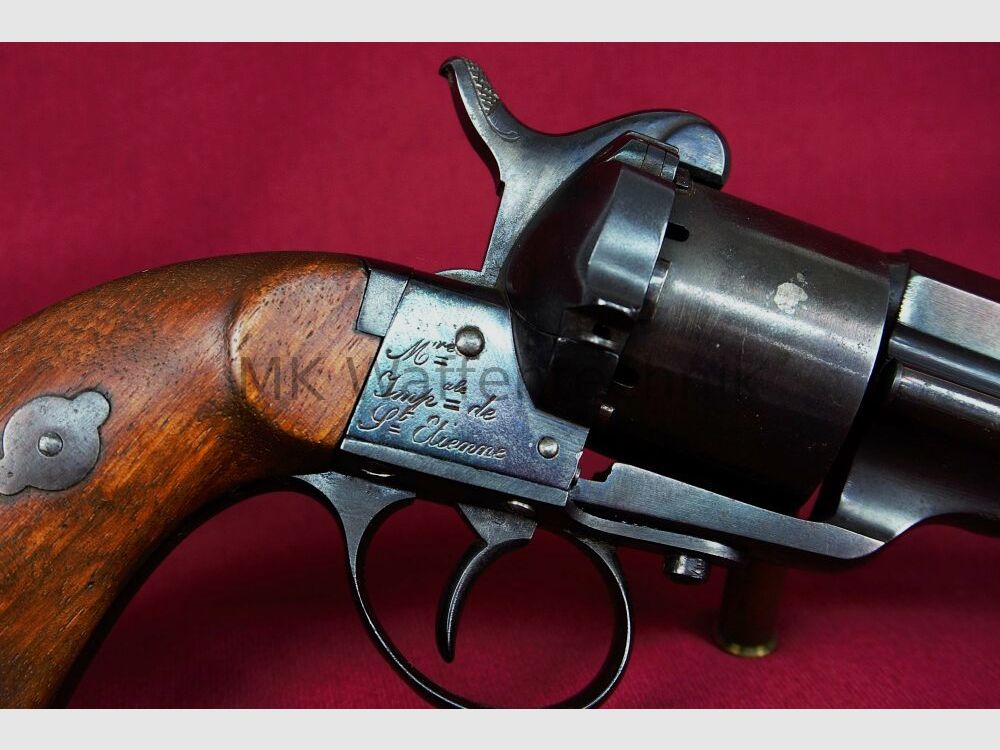 Felix Escoffier Lefaucheux modéle 1858 12mmStiftfeuer, Bild 4 von 4
