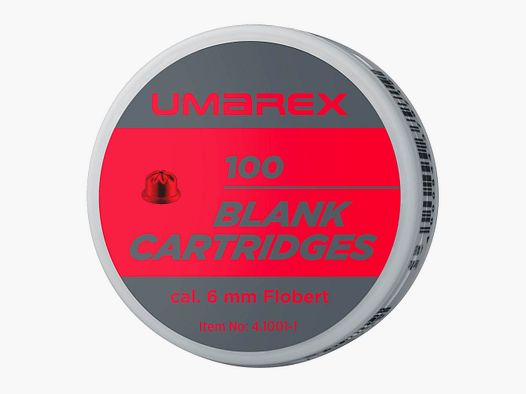 Cartuchos de fogueo Umarex calibre 6mm Flobert - 100 disparos copia