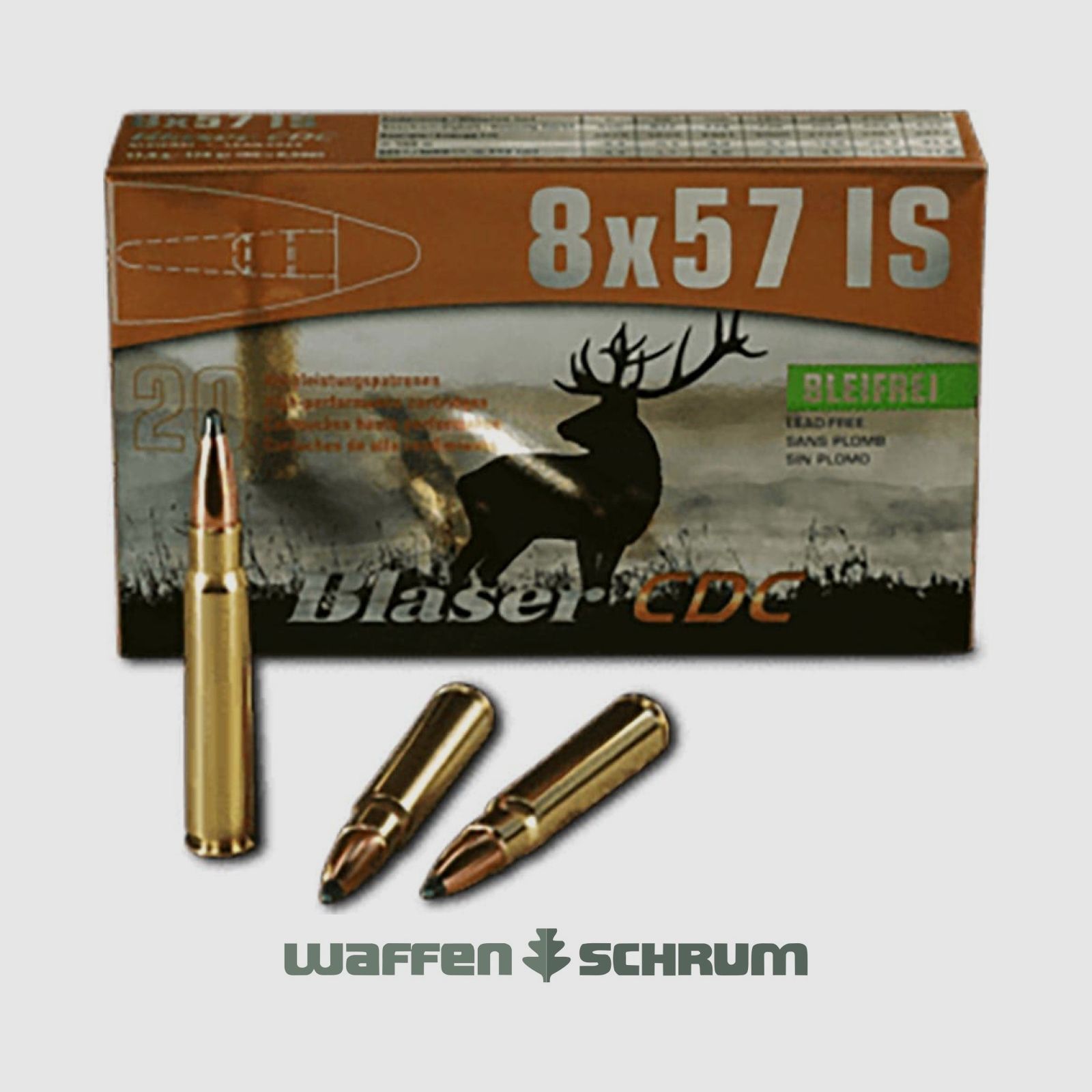 Blaser CDC 11,0g - 170gr. 8x57JS