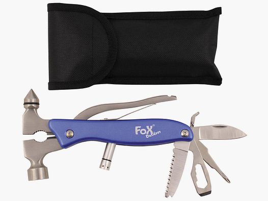 Werkzeugset, "Worker", blau, Metall