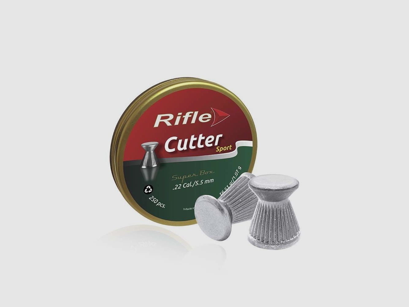 Rifle Cutter Sport 5,5 mm / 1,07 g / 250 stuks