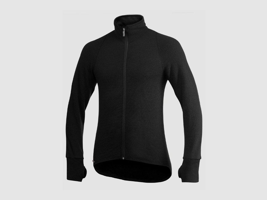 Woolpower/Ullfrotté Thermo-Jacke 600 g/qm Unisex L Schwarz