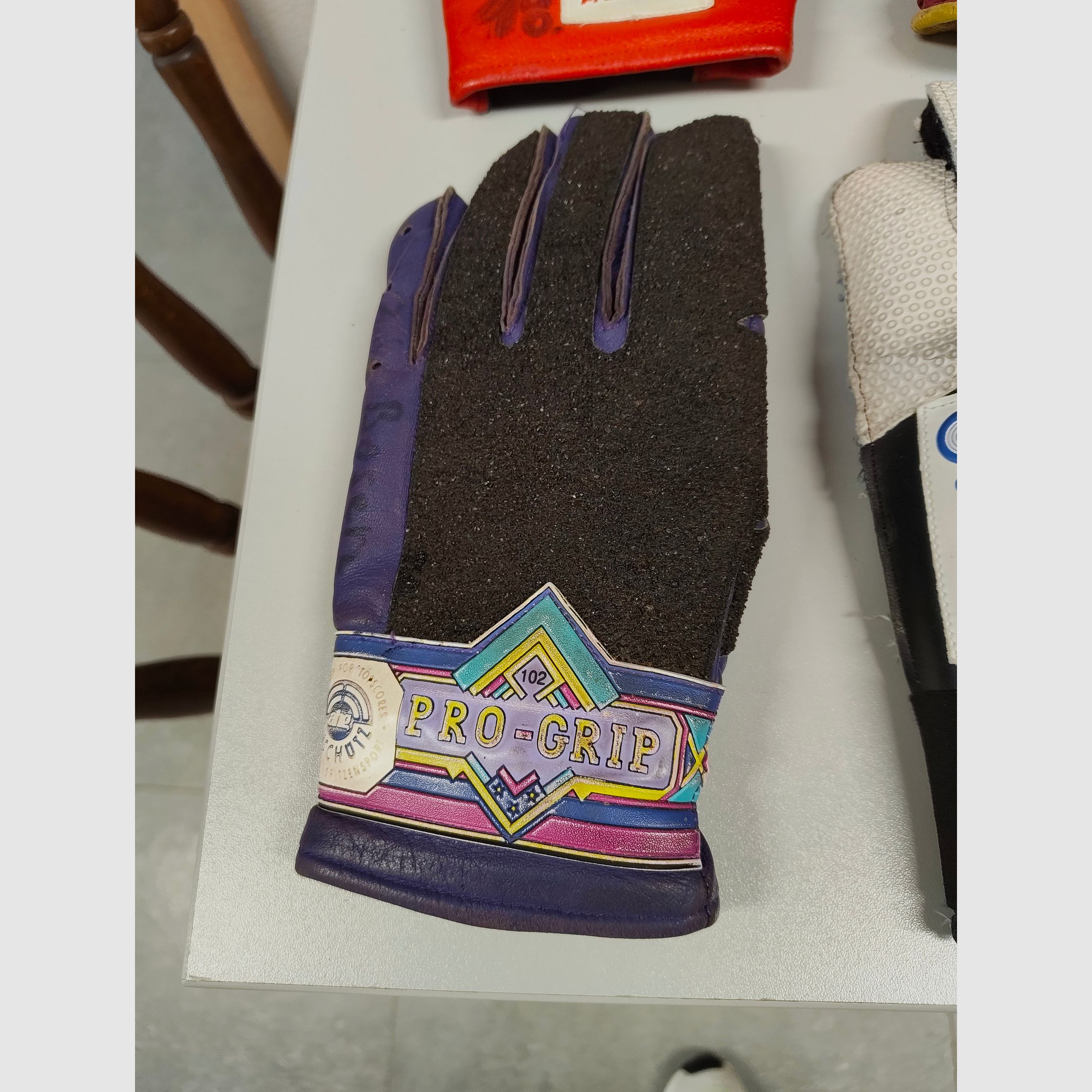 Schießhandschuh Konvolut 7 Stück Gehmann Holme Frankonia Anschütz