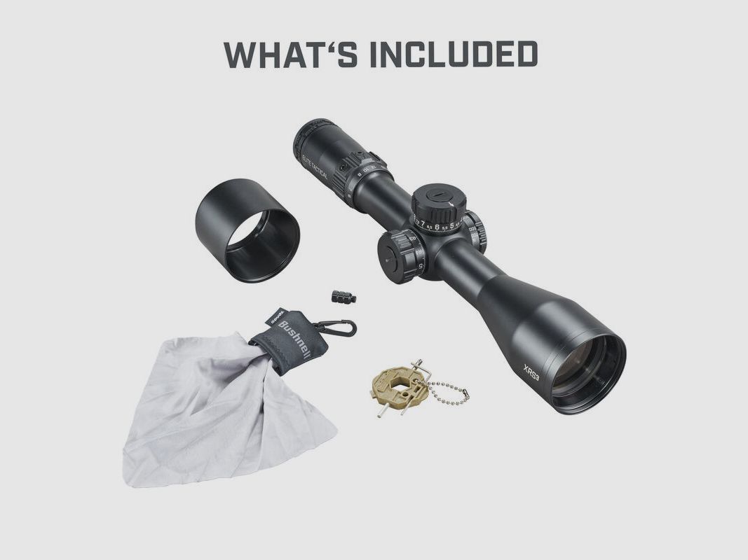 Bushnell Zielfernrohr Elite Tactical XRS3 6-36x56 Absehen G4P FFP #ETXRS3G4