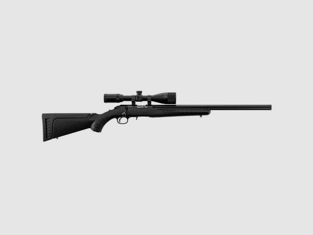 Carabine à verrou Ruger American Rimfire Cal. 22LR 22' 1/2'-28 + Lunette 3-9x40 - CARA RUGER SILENCE AMERICAN .22LR 56CM LUN, image 1 sur 5