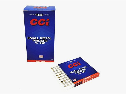 CCI CCI Small Pistol 500 Primer 5000 pcs