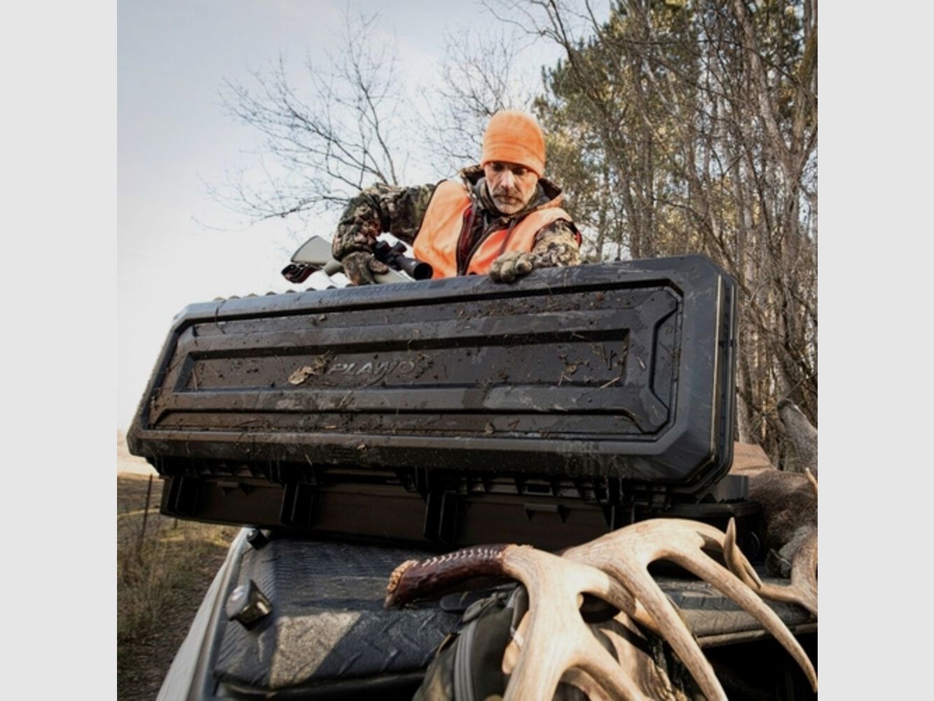 Plano Long Gun Case Allweather 2 Series for 2 Long Guns with Optics