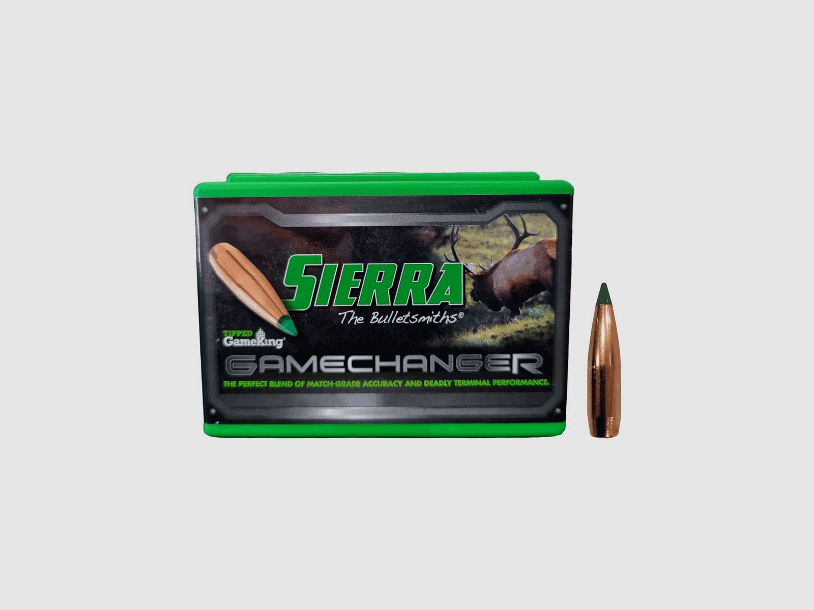 Sierra .30 / 308 165 gr Tipped Gameking 4665 100 pcs, image 1 of 2