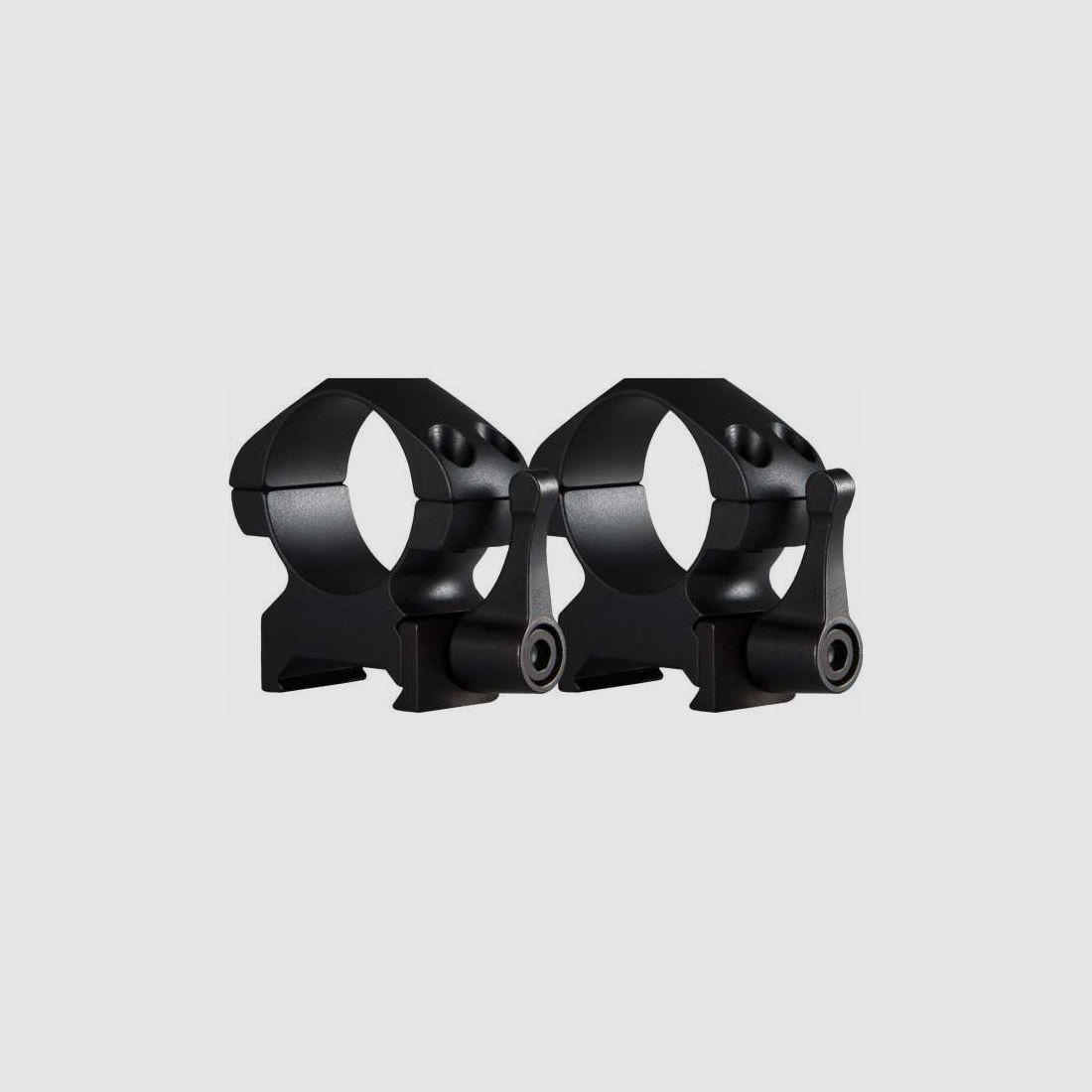 Hawke Precision Steel Ring Mount Weaver Ø25,4 mm Medium QD-Hebel 2 St. Höhe 9 mm
