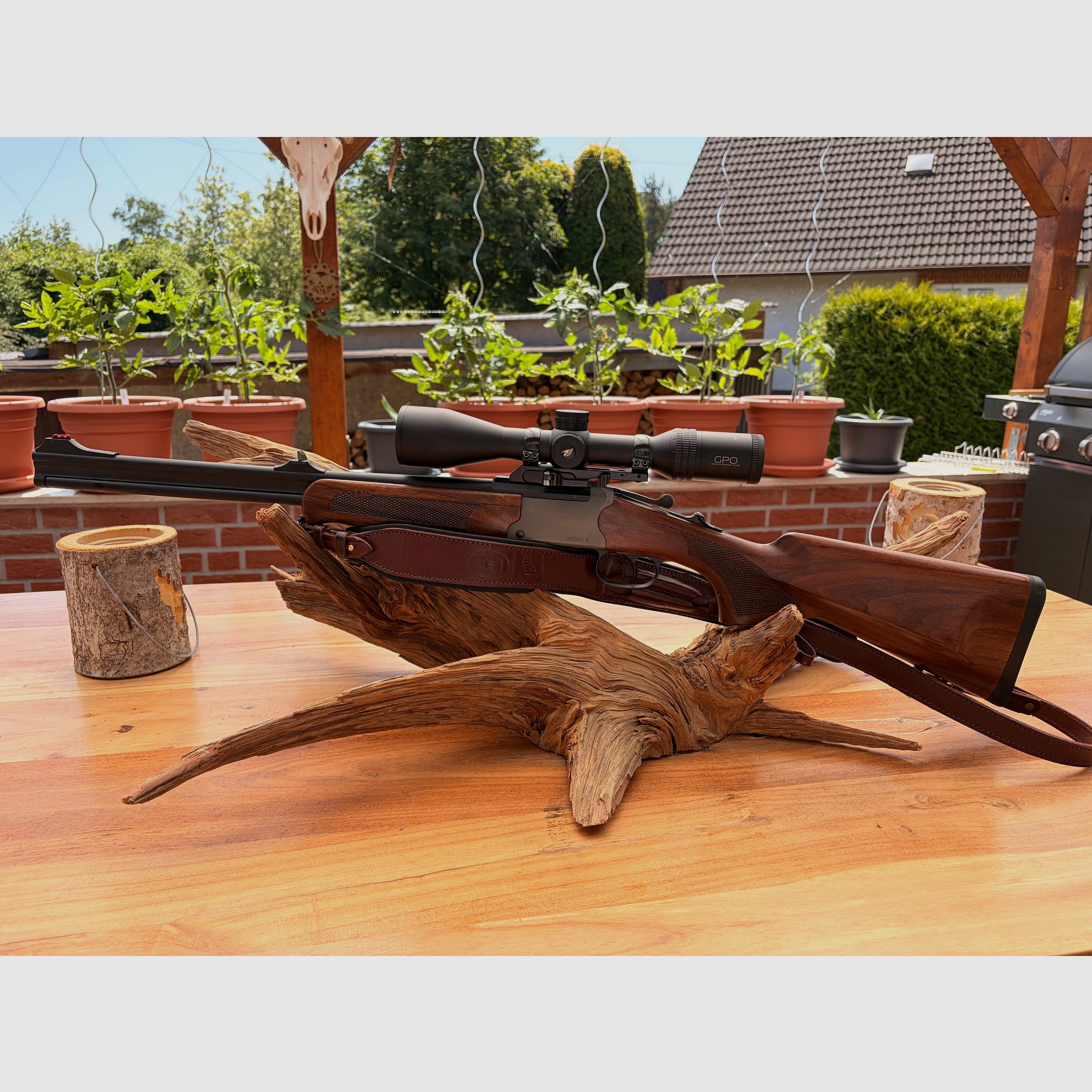 Doppelbüchse Haenel Jäger 8.11 in 8X57IRS
