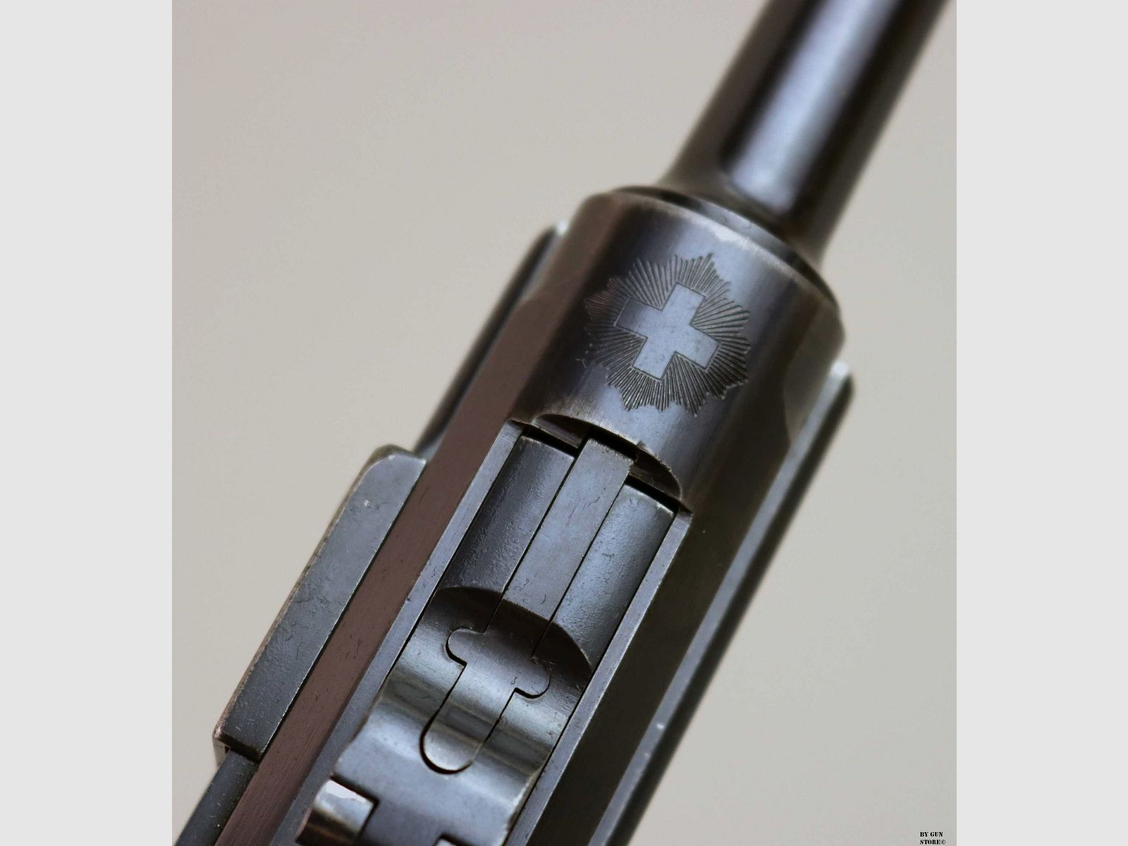 Pistolet Luger DWM mod. 1900/06 Militaire Croix au Soleil cal. 7,65 Parabellum numéro de série 6806, image 9 sur 14