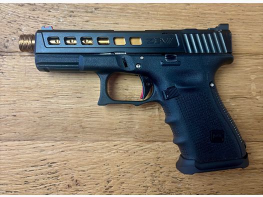 Glock 19 Gen. 4 ZEV überarbeitet / 9mm / OR / Match Abzug (1345)