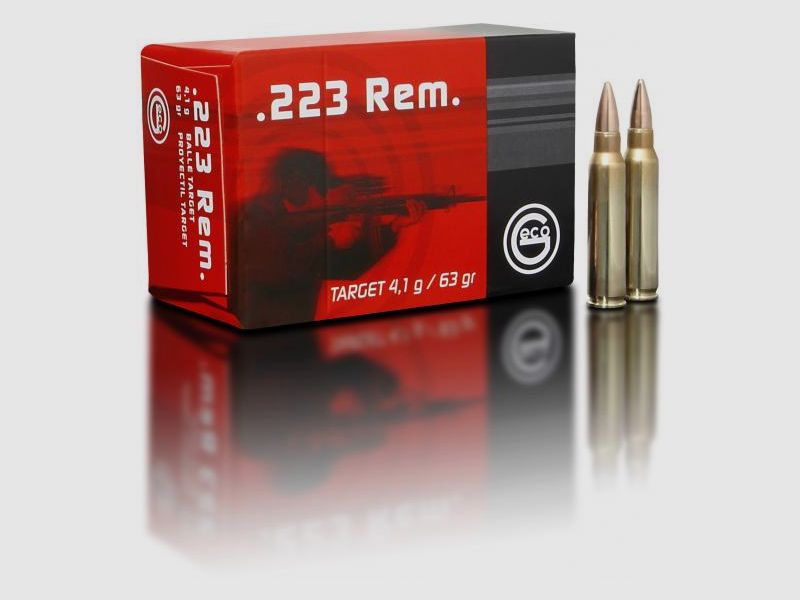 Geco .223 Rem 4,1g 63grs Target FMJ