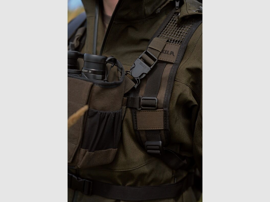 Härkila Fernglashalter Dark willow green One Size