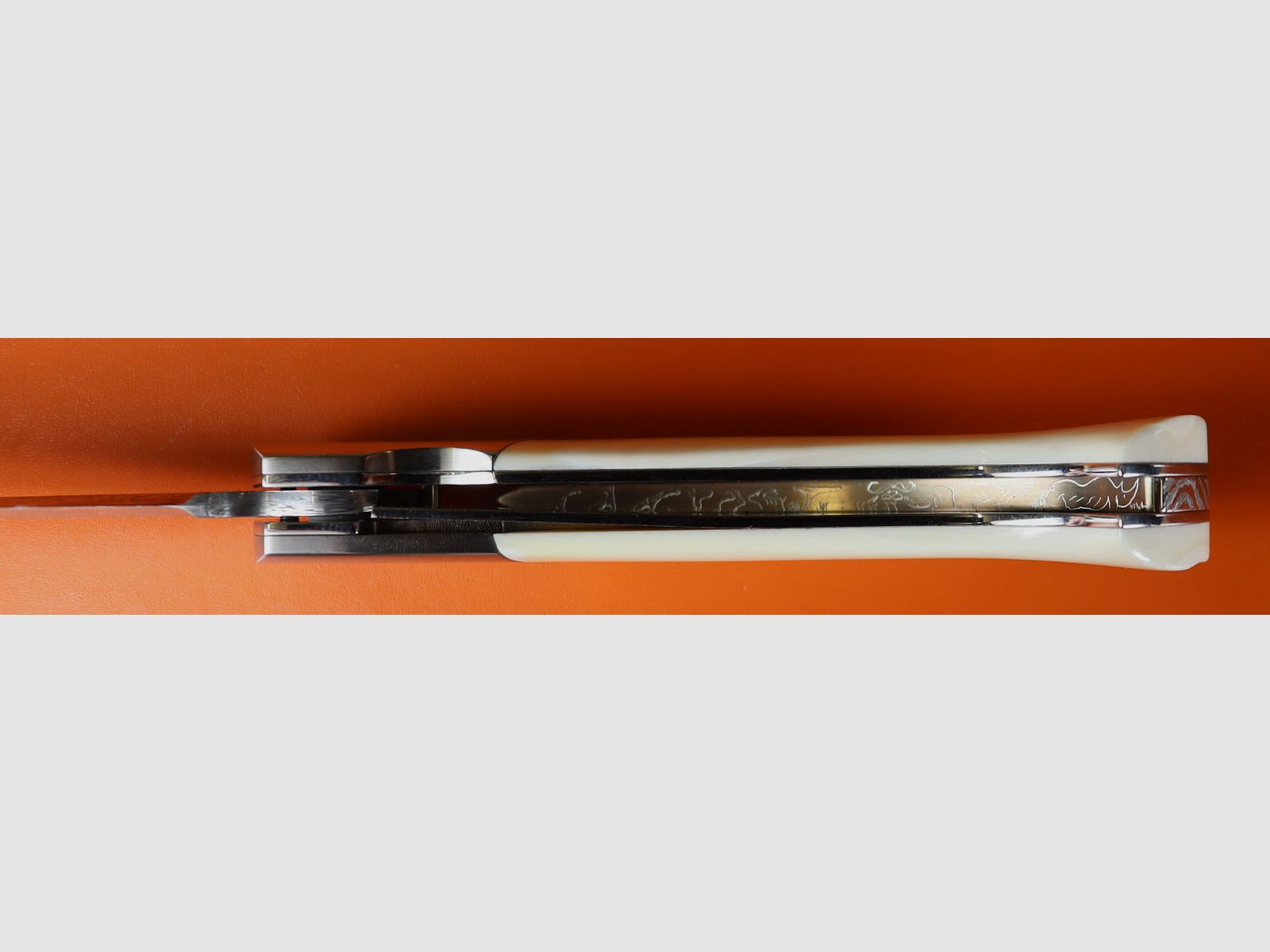 Mitre Messer inox/phaco Damastklinge, Bild 4 von 5