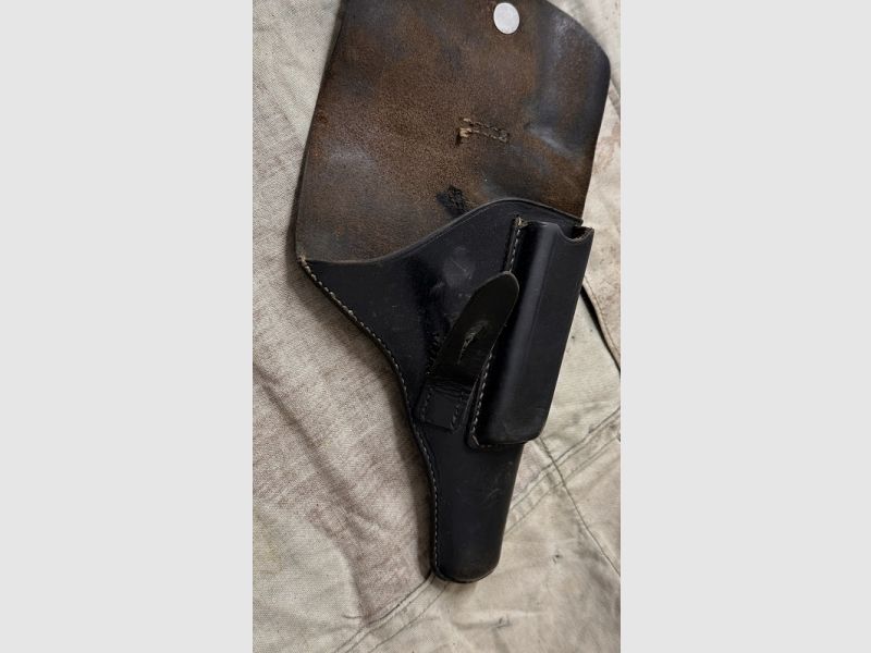 Originale Pistolentasche Holster MAB MOD. D / C Walther PP Polizei Hamburg 7,65 9 mm NO P 35 P38 08