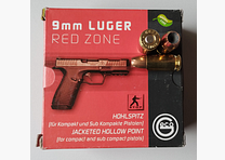 Geco RED ZONE JHP 9mm Luger 124gr