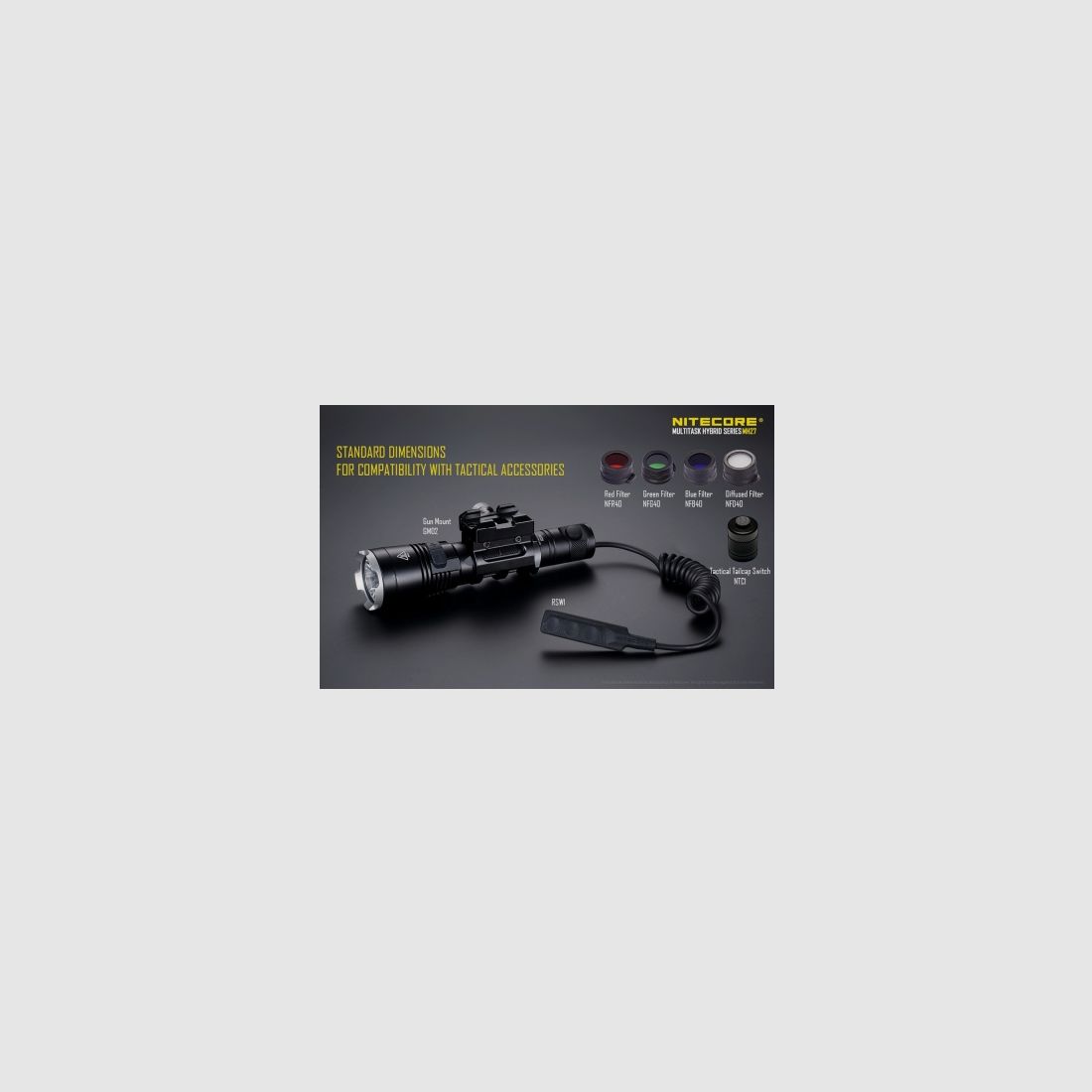 Nitecore MH27 LED flashlight, 1000 lumens, image 21 of 25