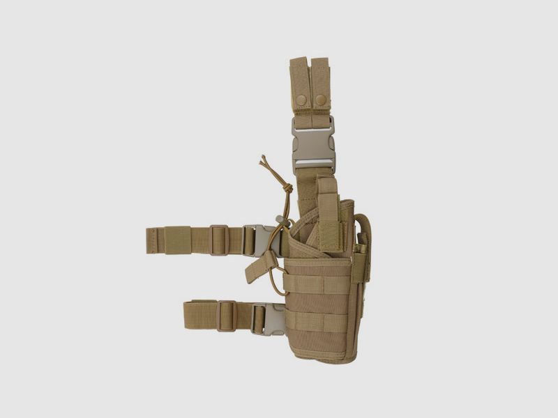 2-Ways Carrying Type Tactical Drop Leg Holster - Coyote [8FIELDS]