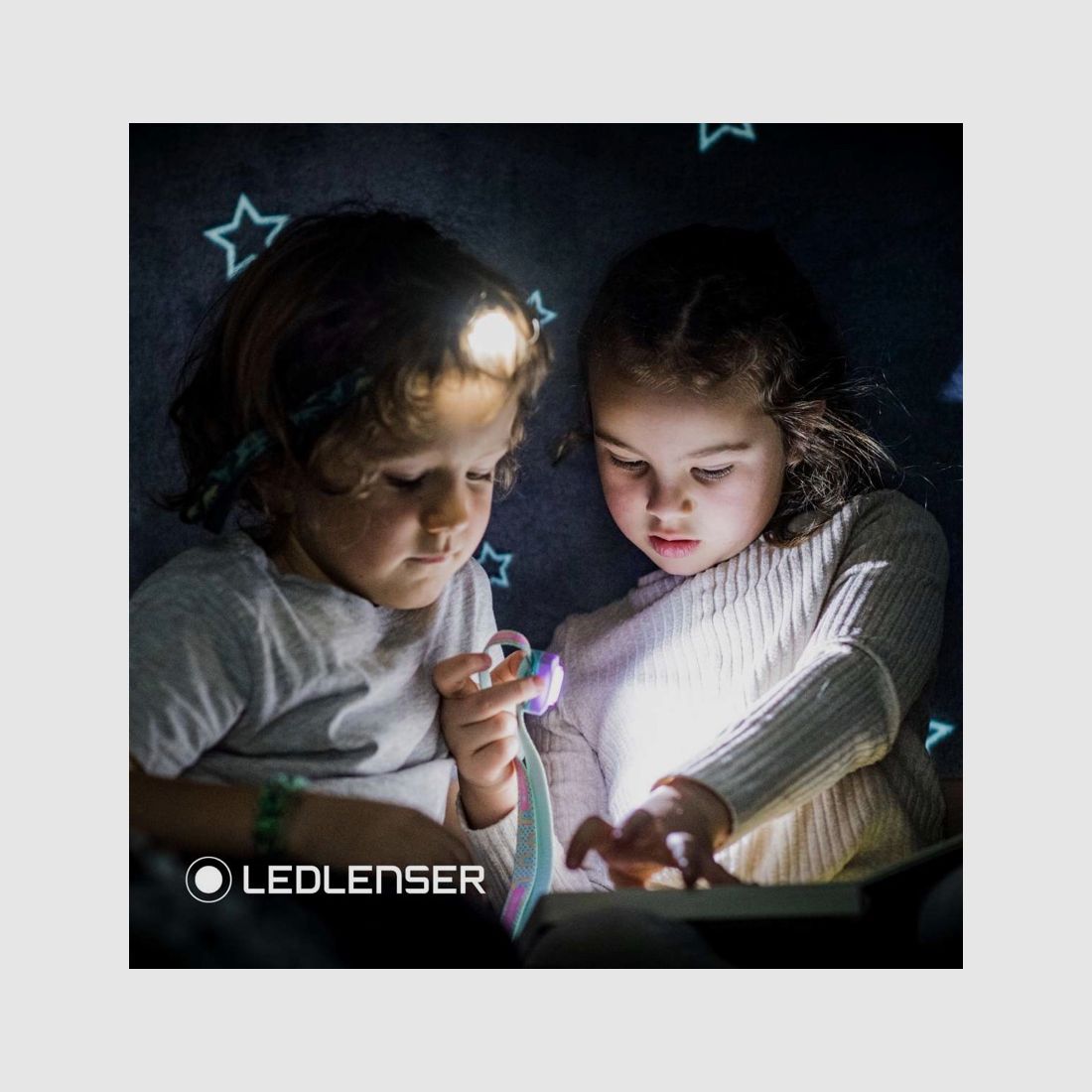 Ledlenser 502536 Kinder Stirnlampe KIDLED4R lila 40 Lumen