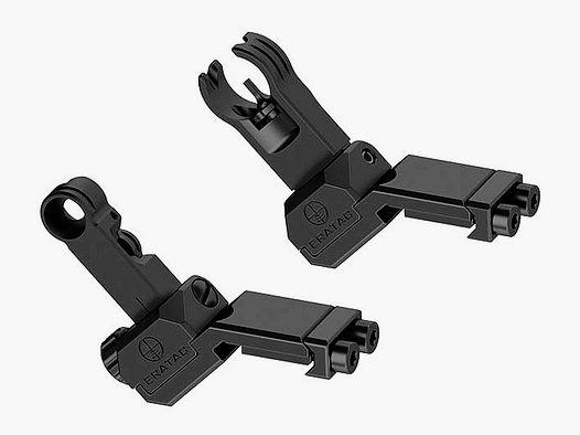 ERATAC OFFSET folding sight Ghost ring folding sight + folding front sight (HK style) with 1.8 mm front width