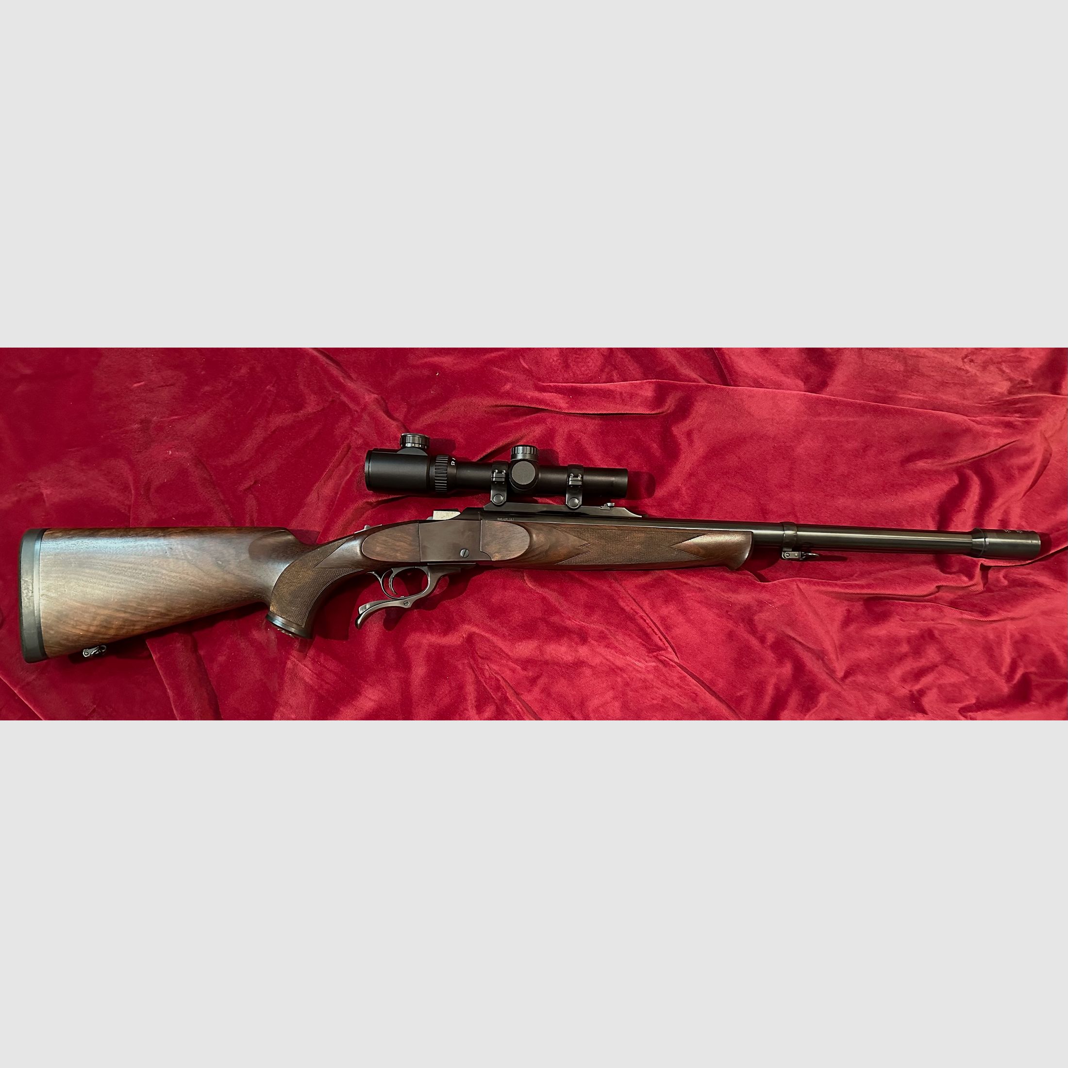 Großwildbüchse  Einzelstück schöne Ruger Nr 1. Kal. 458 Winmag